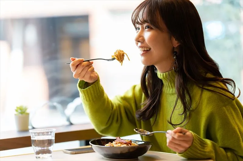 たくさん食べるメリット